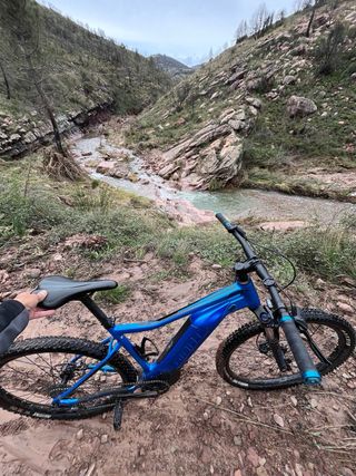 2 E-MTB Giant Fathom L y Liv Tempt XS