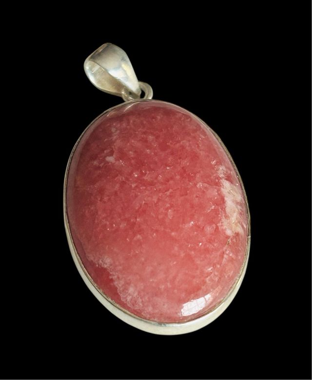 Colgante Rosa Calcita Auténtica
