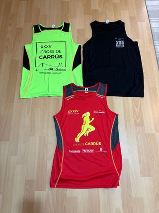 Camisetas de tirantes para correr Talla M
