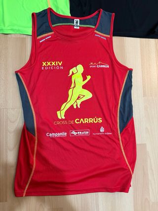 Camisetas de tirantes para correr Talla M