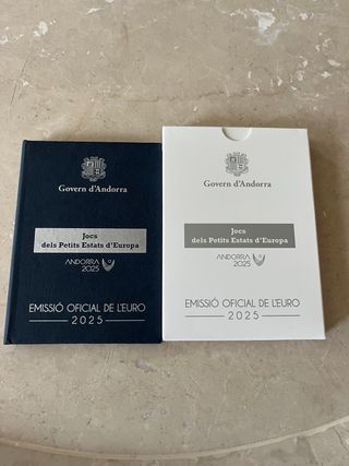 Moneda 2€ Andorra 2025 Proof Jocs Petits Estats