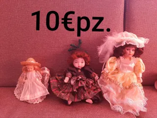 Bambole di porcellana da collezione