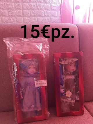 Bambole di porcellana da collezione