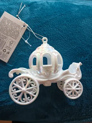 N.2 Carrozze bianco perlato effetto Madreperla.