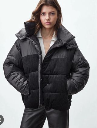 Chaqueta Massimo Dutti Negra Mujer