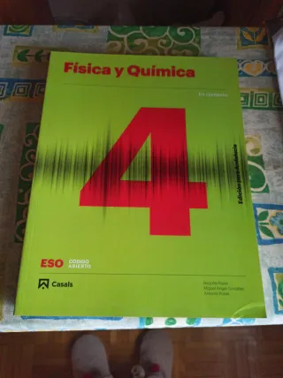 Física y Química para 4° de la ESO