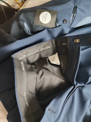 Traje azul Bagutta