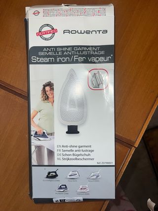 Suela protectora de plancha