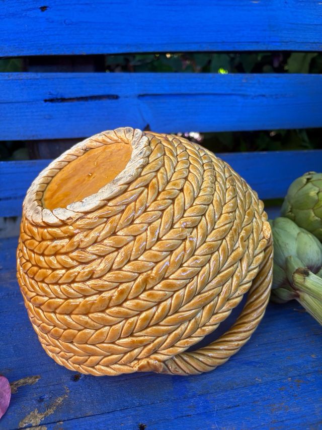 CESTA IN CERAMICA VINTAGE