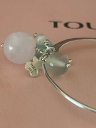 Pendientes Tous Plata Ley y Gemas