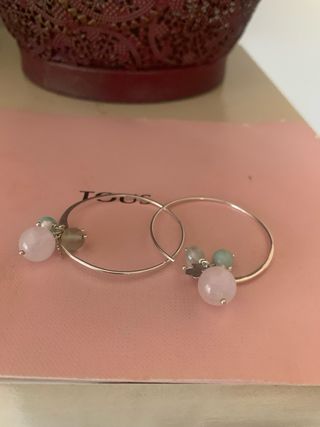 Pendientes Tous Plata Ley y Gemas