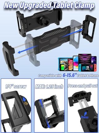 NUEVO! Soporte Tablet Aluminio Cuello Cisne