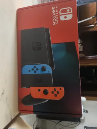 Nintendo Switch V2019 Azul/Rojo Completo