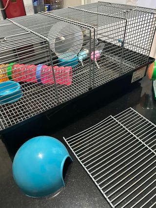 Jaula Hámster Accesorios Incluidos