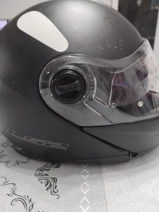 Casco Moto LS2 Negro mate