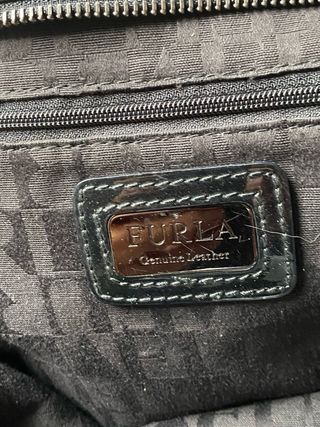 Bolso Furla Piel Negro y Marrón