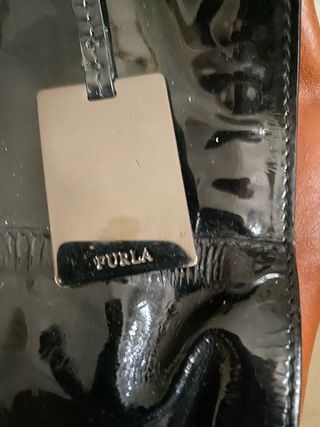 Bolso Furla Piel Negro y Marrón