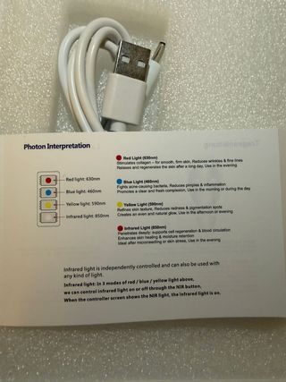 Mashera LED | Maschera Viso e Collo, 480 LED, Acne