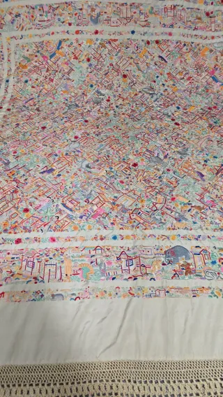 Mantón de Manila Cantonés Auténtico