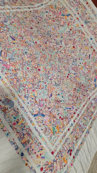 Mantón de Manila Cantonés Auténtico