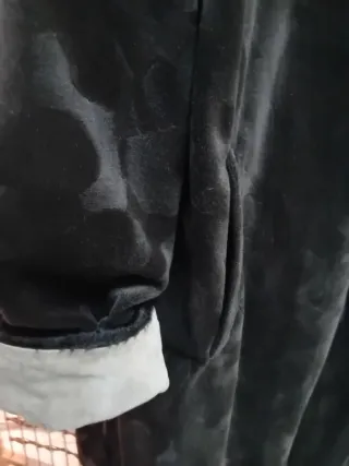 Abrigo reversible marrón y beig