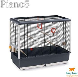 Ferplast Piano 5 Gabbia per uccelli e pappagallini
