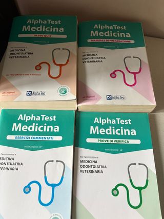 Libri alpha test di medicina