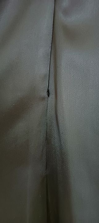 Vestido noche Jocomomola by Sybilla satén negro