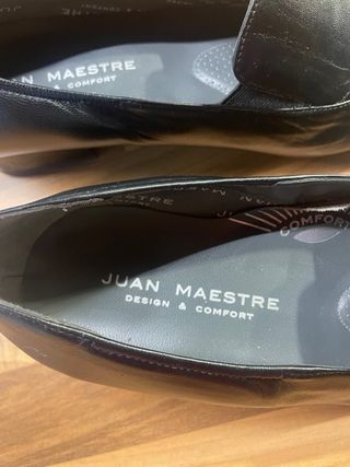 Zapatos de piel negros a estrenar