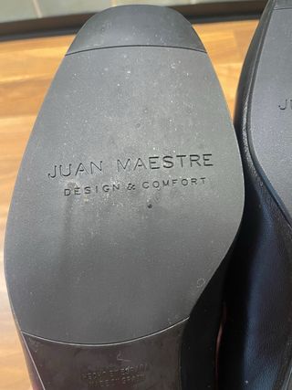 Zapatos de piel negros a estrenar