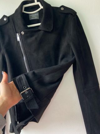 Cazadora Biker Negra Hombre Primark