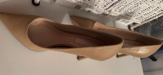 Zapatos de tacón Mango beige