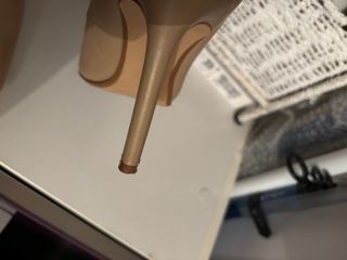 Zapatos de tacón Mango beige