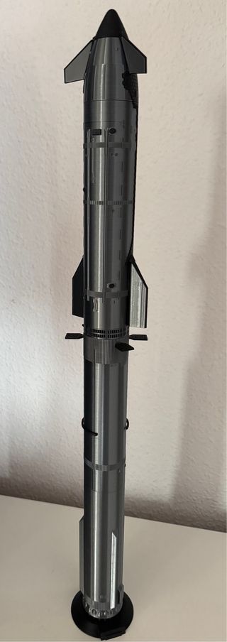 Maqueta Starship V2 + Superheavy