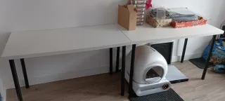 Mesas blancas – 20€ cada una o 30€ las dos