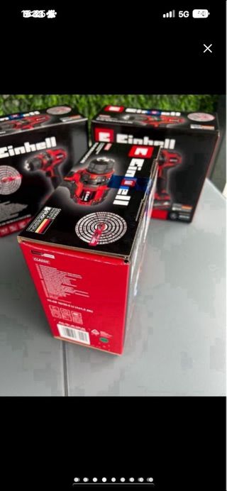 Lote 8 Taladros Atornillador Einhell Precintados