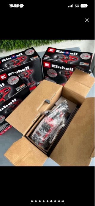 Lote 8 Taladros Atornillador Einhell Precintados