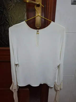 Camisa de seda Purificación García blanca