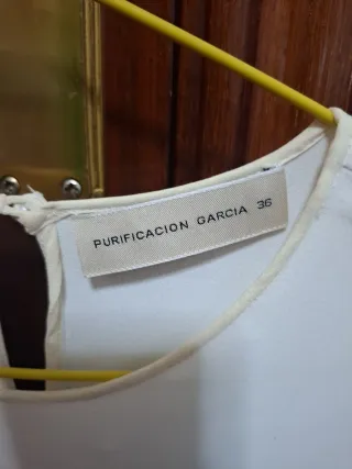 Camisa de seda Purificación García blanca