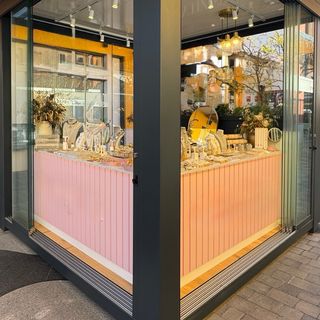 Mostrador Joyería/Tienda Rosa