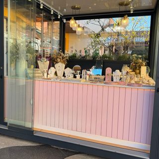 Mostrador Joyería/Tienda Rosa