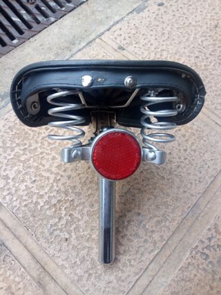 Sillín GAC Mobylette Polipiel Verde Militar