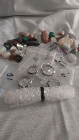 Anillo Mágico Cambia Color Azul/Plata