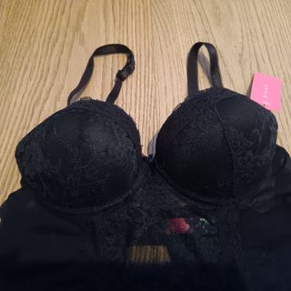 Lencería Blush Negra Encaje. Talla S