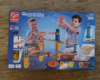 Quadrilla Hape Marble Run Construction