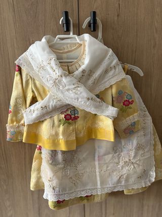Traje Fallera Niña 12-24 Meses