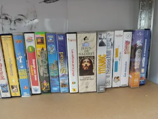 Pack Películas VHS Disney Clásicos y otros
