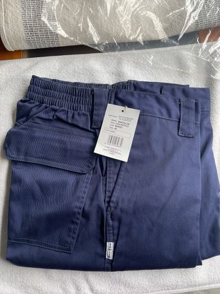 Pantalón Samisa Azul Talla 46 Elástico