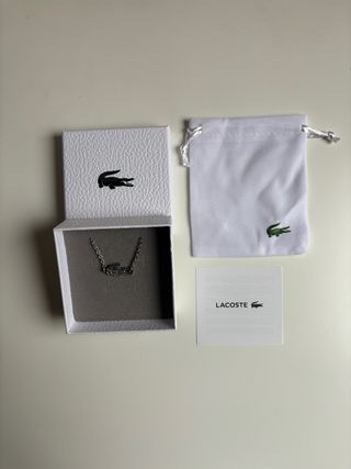 Bracciale Lacoste argentato da donna regolabile