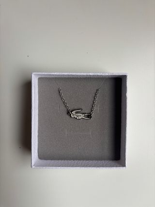 Bracciale Lacoste argentato da donna regolabile